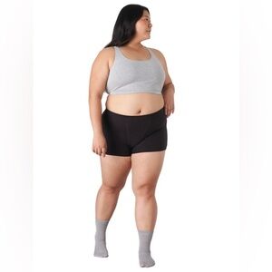 NWT Thinx Black Cotton Boyshort Period Underwear | Size: 2x
